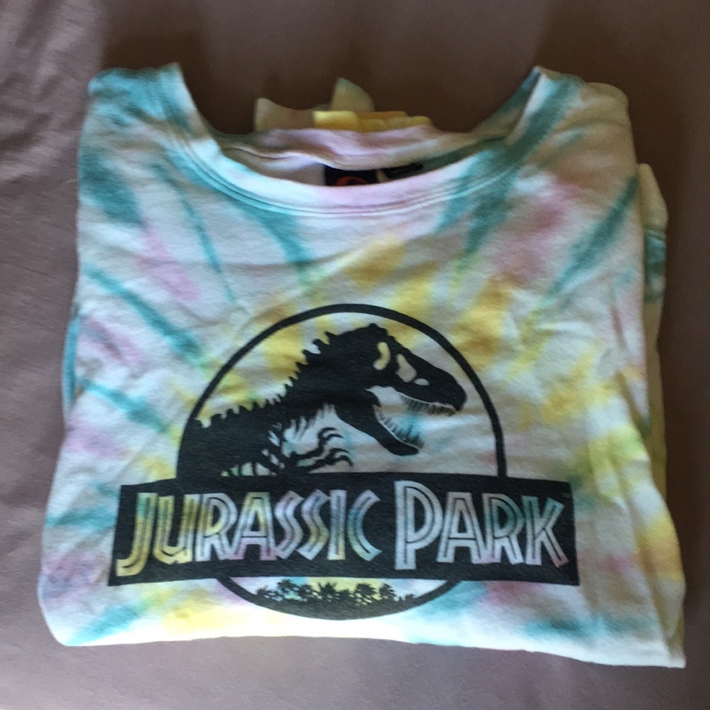Tie-Dye Jurassic Park Sweatshirt